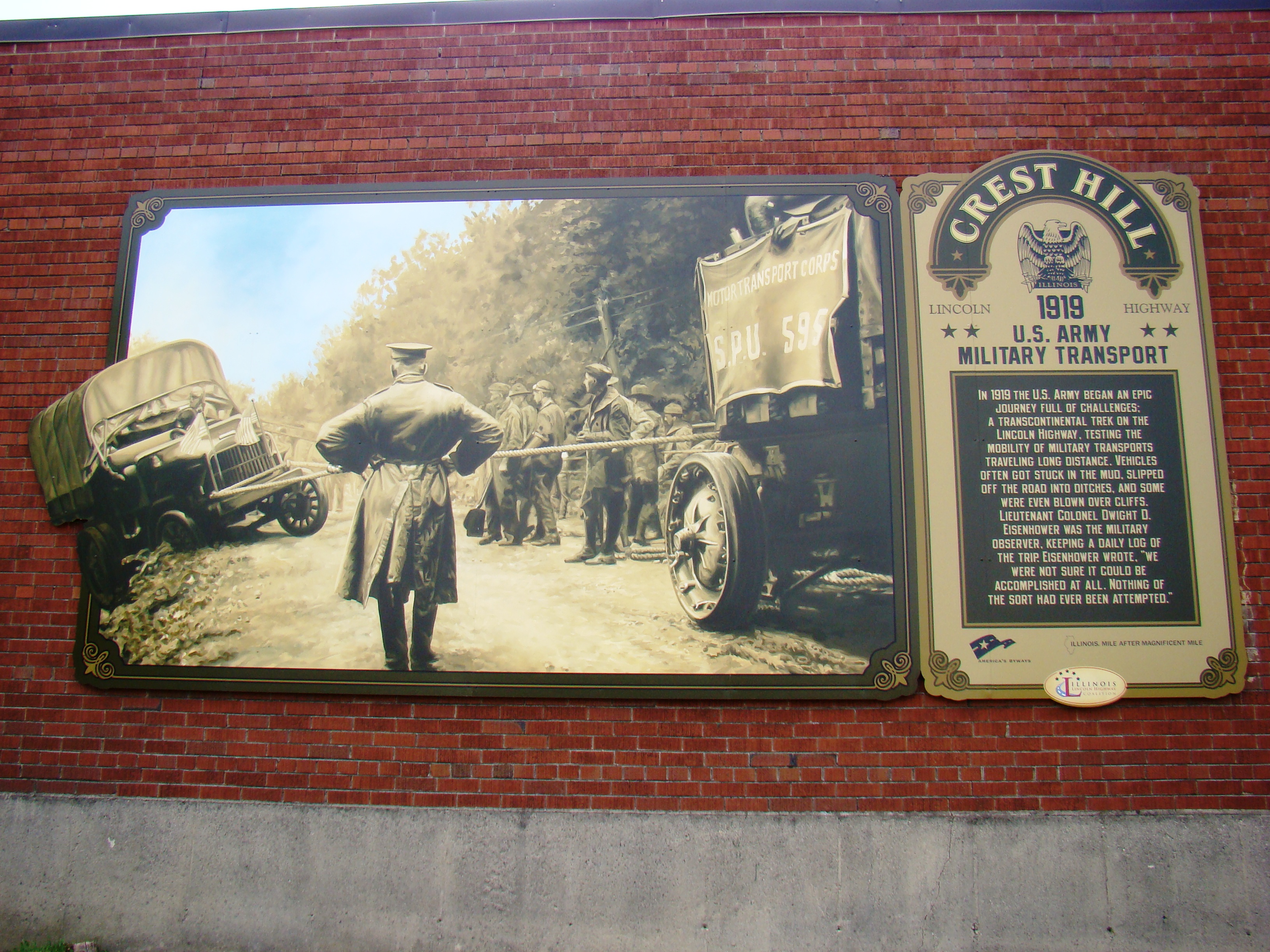 Lincoln Highway Mural #1 - Crest Hill